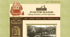 Desktop Screenshot of jpcountrybuilders.com